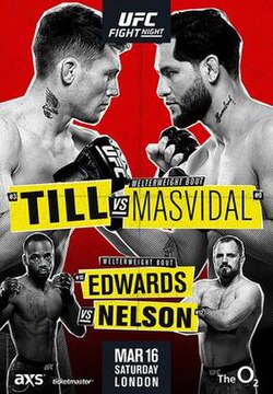 UFC Fight Night: Till vs. Masvidal poster
