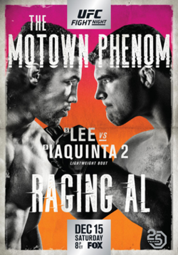 UFC on Fox: Lee vs. Iaquinta 2 poster