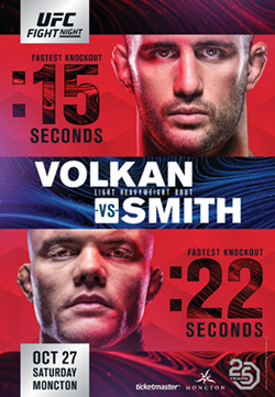 UFC Fight Night: Volkan vs. Smith poster