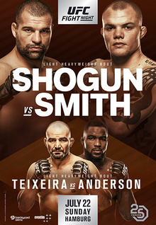 UFC Fight Night: Shogun vs. Smith poster