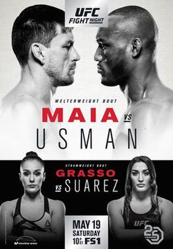 UFC Fight Night: Maia vs. Usman poster