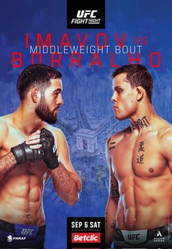 UFC Fight Night: Imavov vs. Borralho poster