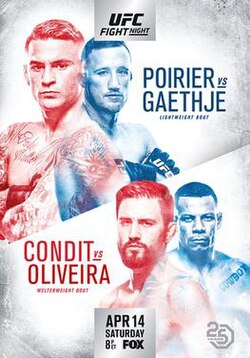 UFC on Fox: Poirier vs. Gaethje poster