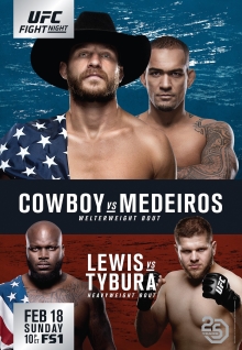 UFC Fight Night: Cowboy vs. Medeiros poster