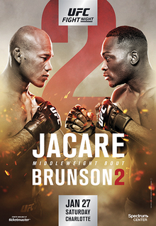 UFC on Fox: Jacaré vs. Brunson 2 poster