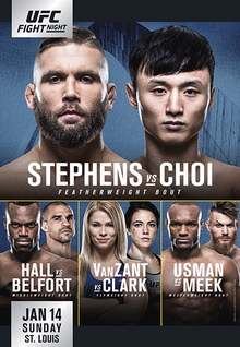 UFC Fight Night: Stephens vs. Choi poster