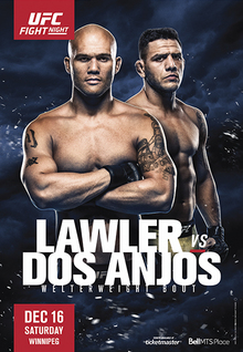 UFC on Fox: Lawler vs. dos Anjos poster