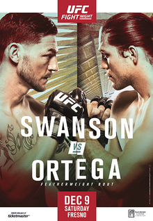 UFC Fight Night: Swanson vs. Ortega poster