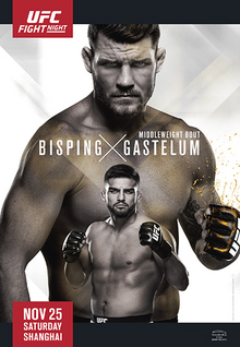 UFC Fight Night: Bisping vs. Gastelum poster