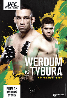 UFC Fight Night: Werdum vs. Tybura poster