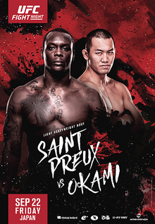 UFC Fight Night: Saint Preux vs. Okami poster