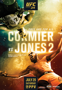 UFC 214: Cormier vs. Jones 2 poster