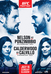 UFC Fight Night: Nelson vs. Ponzinibbio poster