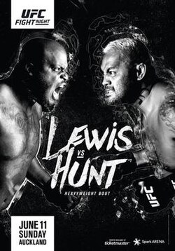 UFC Fight Night: Lewis vs. Hunt poster