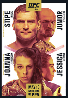 UFC 211: Miocic vs. dos Santos 2 poster