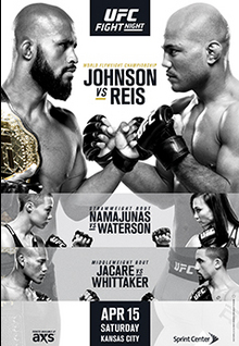 UFC on Fox: Johnson vs. Reis poster