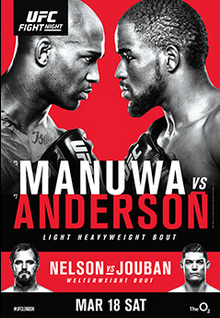 UFC Fight Night: Manuwa vs. Anderson poster