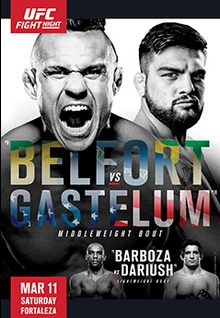 UFC Fight Night: Belfort vs. Gastelum poster