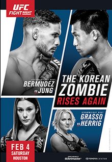 UFC Fight Night: Bermudez vs. The Korean Zombie poster