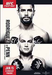 UFC Fight Night: Rodríguez vs. Penn poster