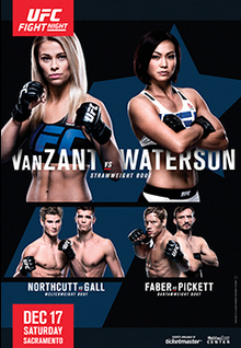UFC on Fox: VanZant vs. Waterson poster