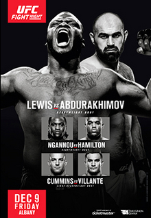 UFC Fight Night: Lewis vs. Abdurakhimov poster