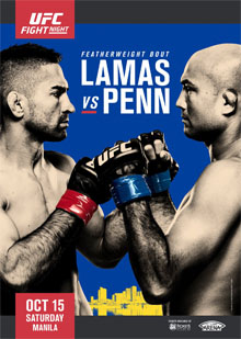 UFC Fight Night: Lamas vs. Penn poster