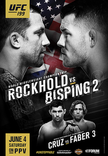 UFC 199: Rockhold vs. Bisping 2 poster