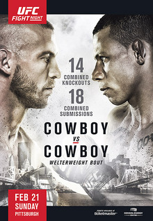 UFC Fight Night: Cowboy vs. Cowboy poster