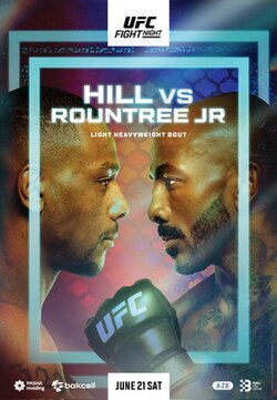 UFC on ABC: Hill vs. Rountree Jr. poster