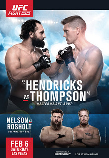 UFC Fight Night: Hendricks vs. Thompson poster