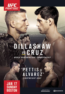 UFC Fight Night: Dillashaw vs. Cruz poster