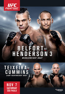 UFC Fight Night: Belfort vs. Henderson 3 poster
