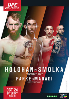 UFC Fight Night: Holohan vs. Smolka poster