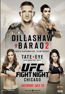 UFC on Fox: Dillashaw vs. Barão 2 poster