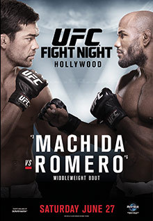 UFC Fight Night: Machida vs. Romero poster