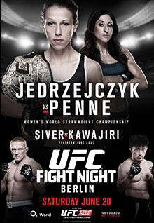 UFC Fight Night: Jędrzejczyk vs. Penne poster