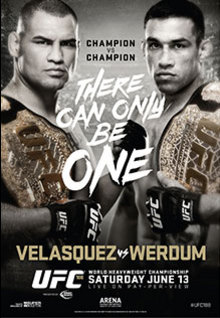 UFC 188: Velasquez vs. Werdum poster