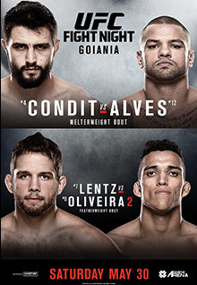 UFC Fight Night: Condit vs. Alves poster