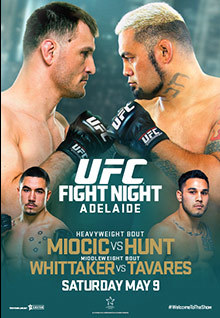 UFC Fight Night: Miocic vs. Hunt poster