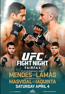 UFC Fight Night: Mendes vs. Lamas poster