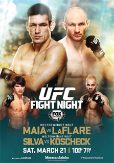 UFC Fight Night: Maia vs. LaFlare poster