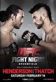 UFC Fight Night: Henderson vs. Thatch poster