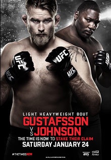 UFC on Fox: Gustafsson vs. Johnson poster