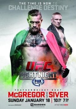 UFC Fight Night: McGregor vs. Siver poster