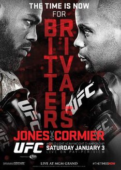 UFC 182: Jones vs. Cormier poster