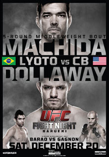 UFC Fight Night: Machida vs. Dollaway poster