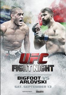 UFC Fight Night: Bigfoot vs. Arlovski poster