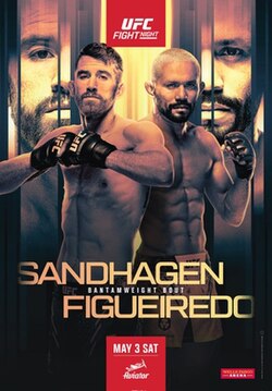UFC on ESPN: Sandhagen vs. Figueiredo poster
