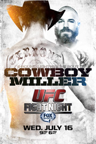 UFC Fight Night: Cowboy vs. Miller poster